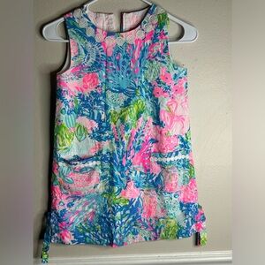 Lilly Pulitzer Shift Dress Girls Size 8